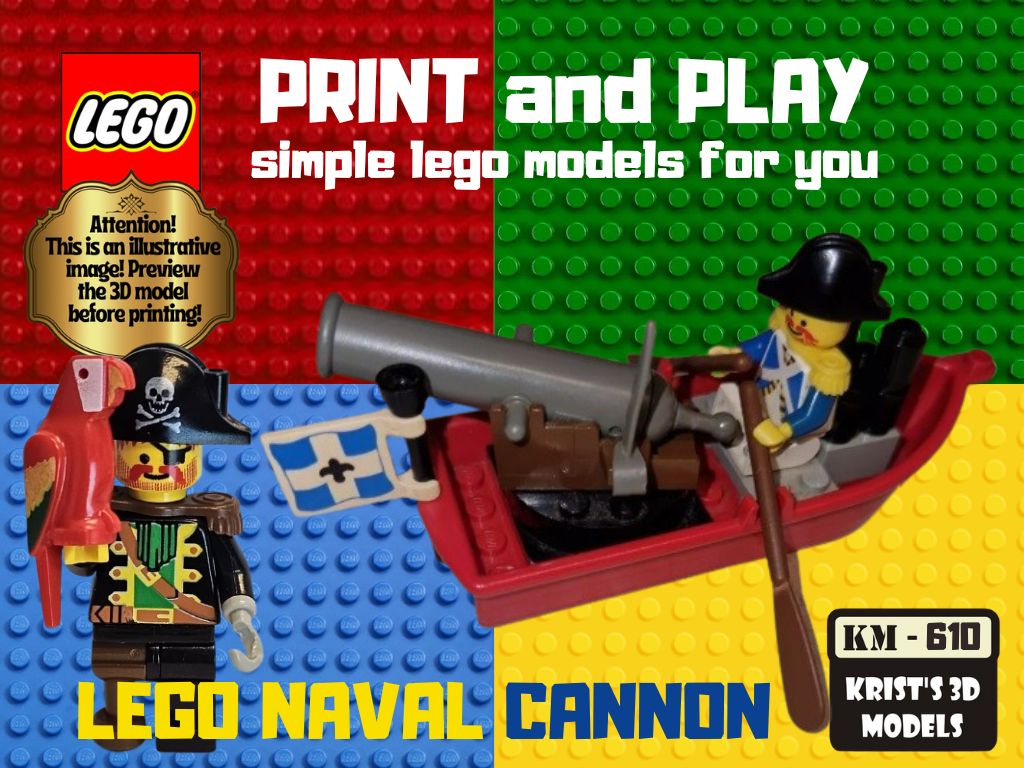 LEGO NAVAL CANNON