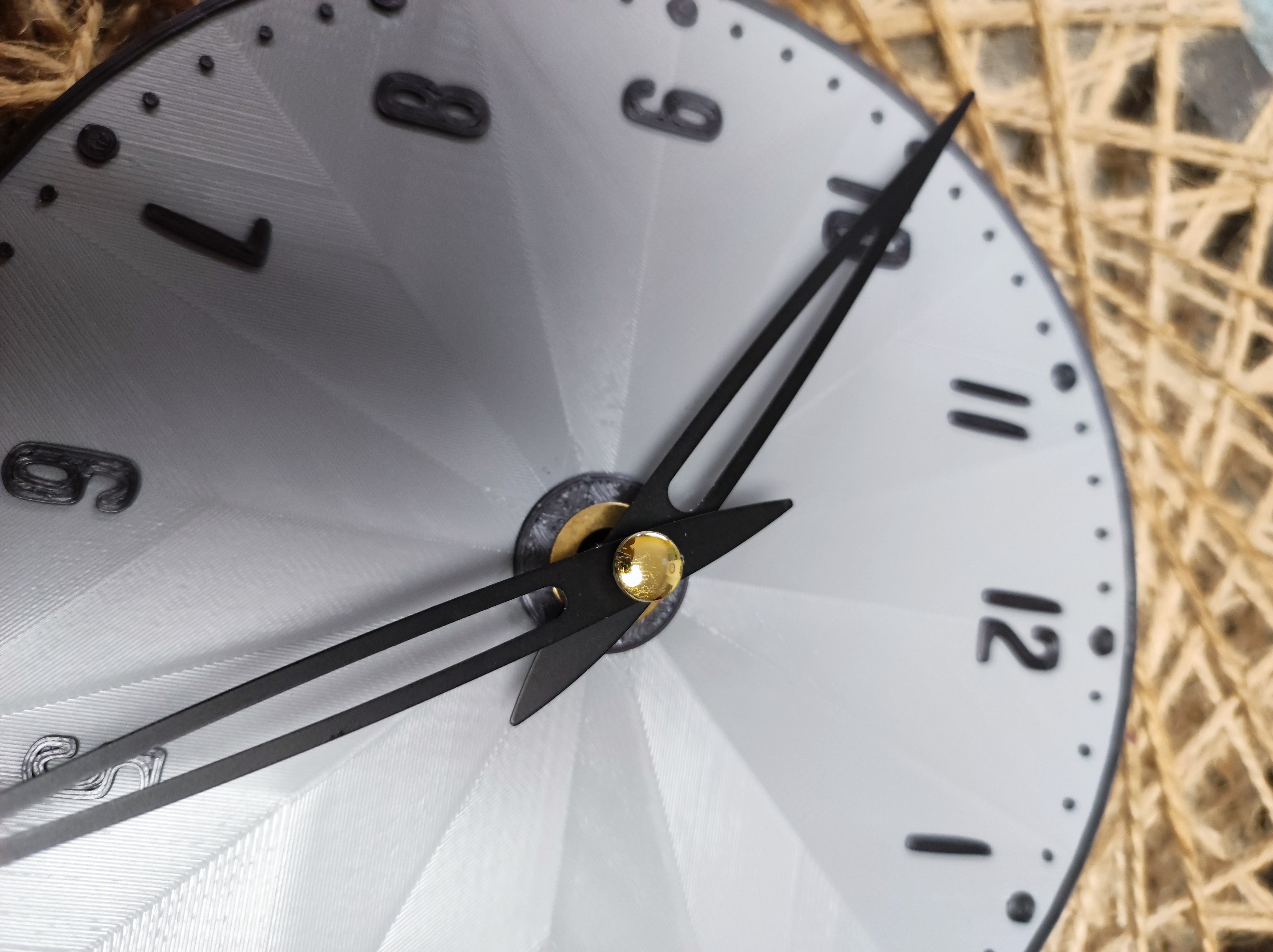 Miniatura 4 do modelo 3D Very simple clock faces (clock dials) without g-codes
