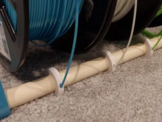 Simple Spool Rack by Robulus | Download free STL model | Printables.com