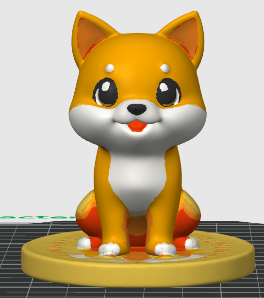 Dogecoin Statue