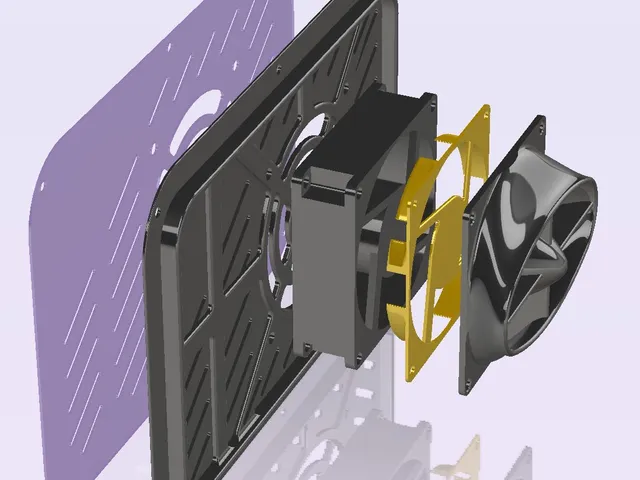 QIDI Plus4 - High Airflow Rear Vent Shield Mod for 80mm Fans