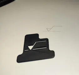 Surface finish symbol