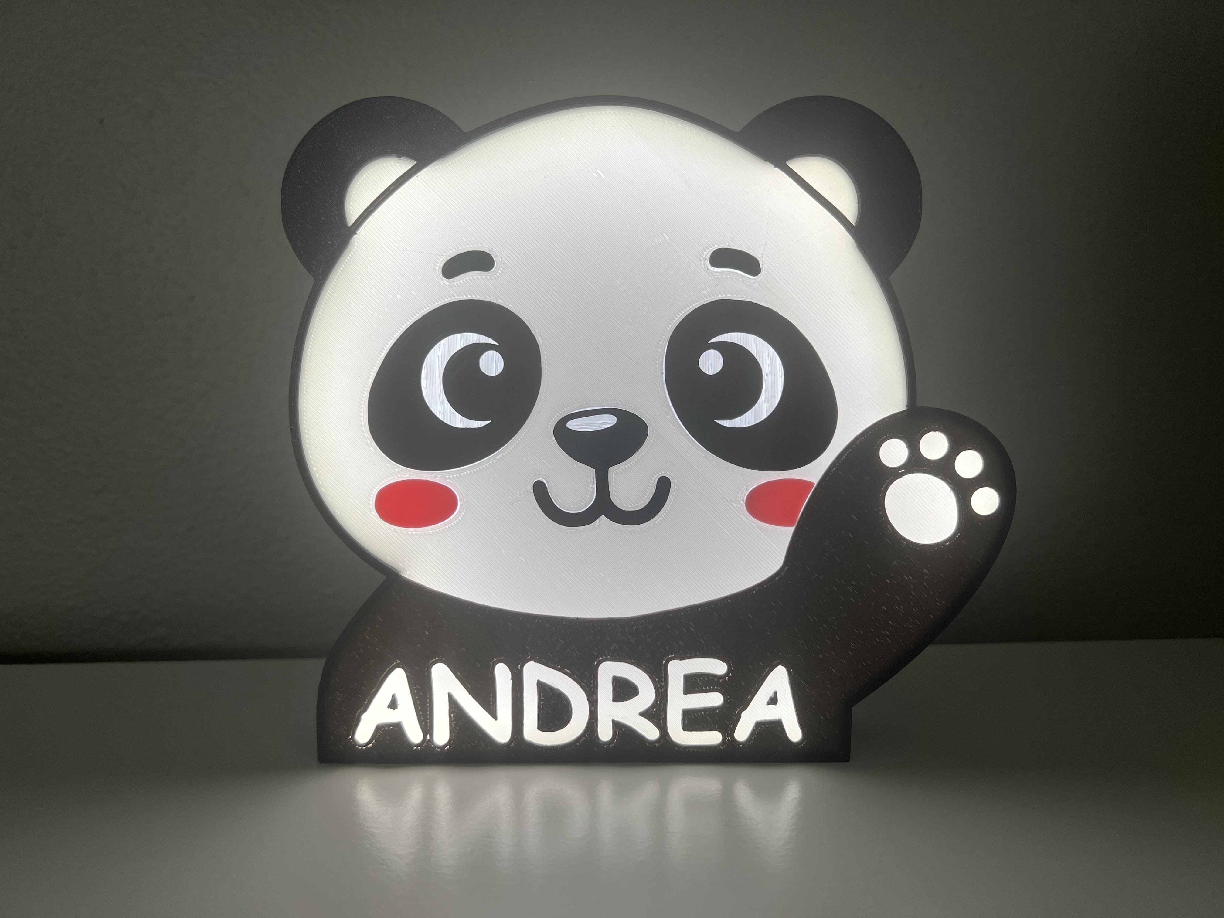 Customizable Panda Light