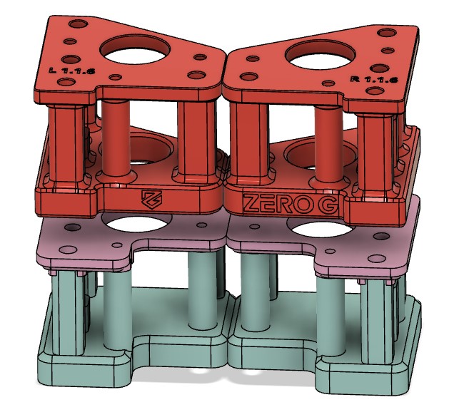 Mercury One.1 Inside Frame Stepper Mounts