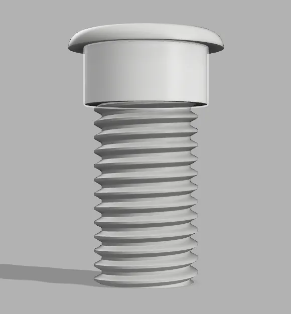 Buje roscado Ferrum by Cris | Download free STL model | Printables.com
