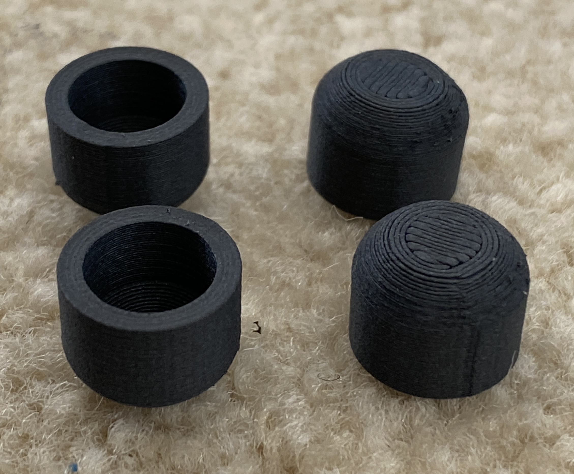 RV-12 Canopy Skirt Nut Covers