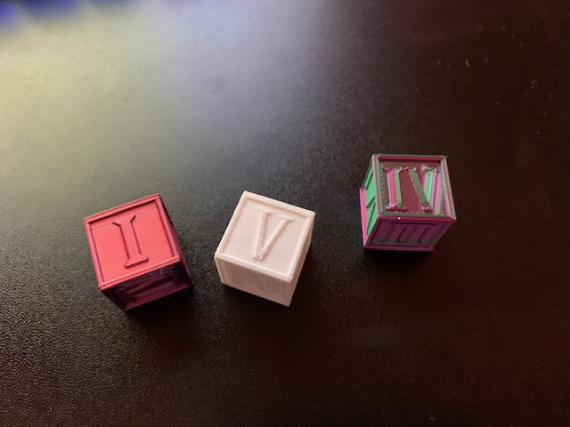 Roman Numeral Dice