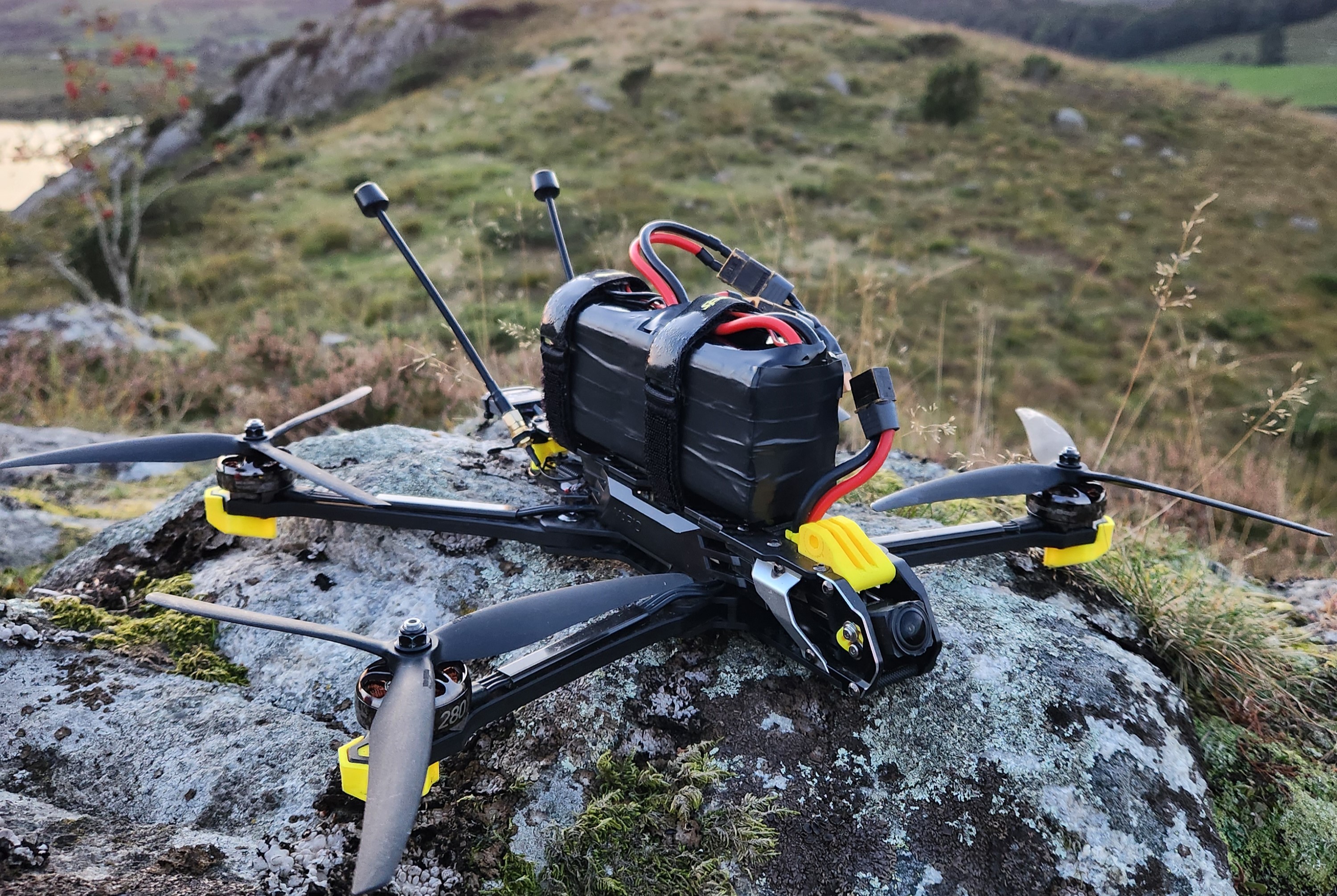 Speedybee Mario Fold 8 VTX antenna mount (Dual)