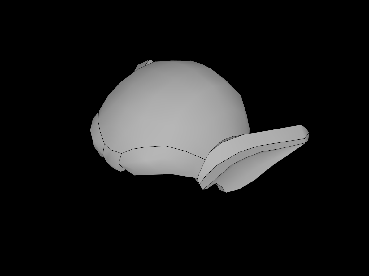 Lego Compatible (11418.dat) Minifig Headdress Bald with Large Pointed Ears