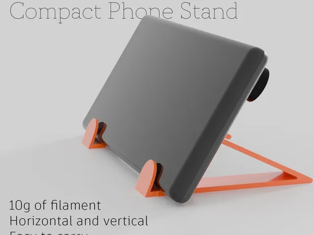 Phone stand - Sleek, Small, Lightweight