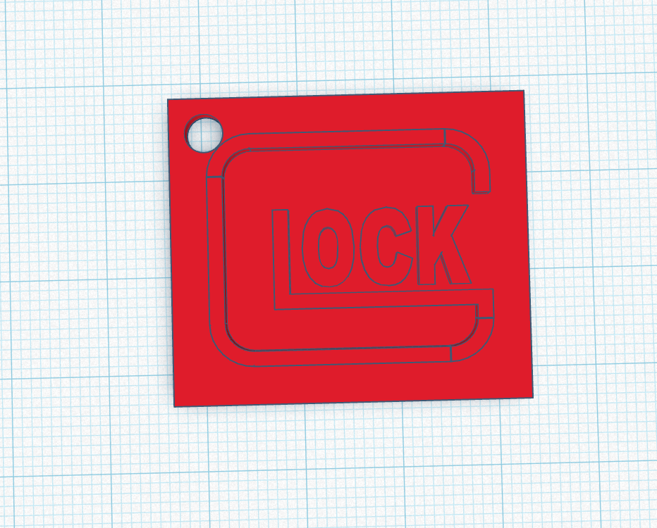 Key chain (glock)
