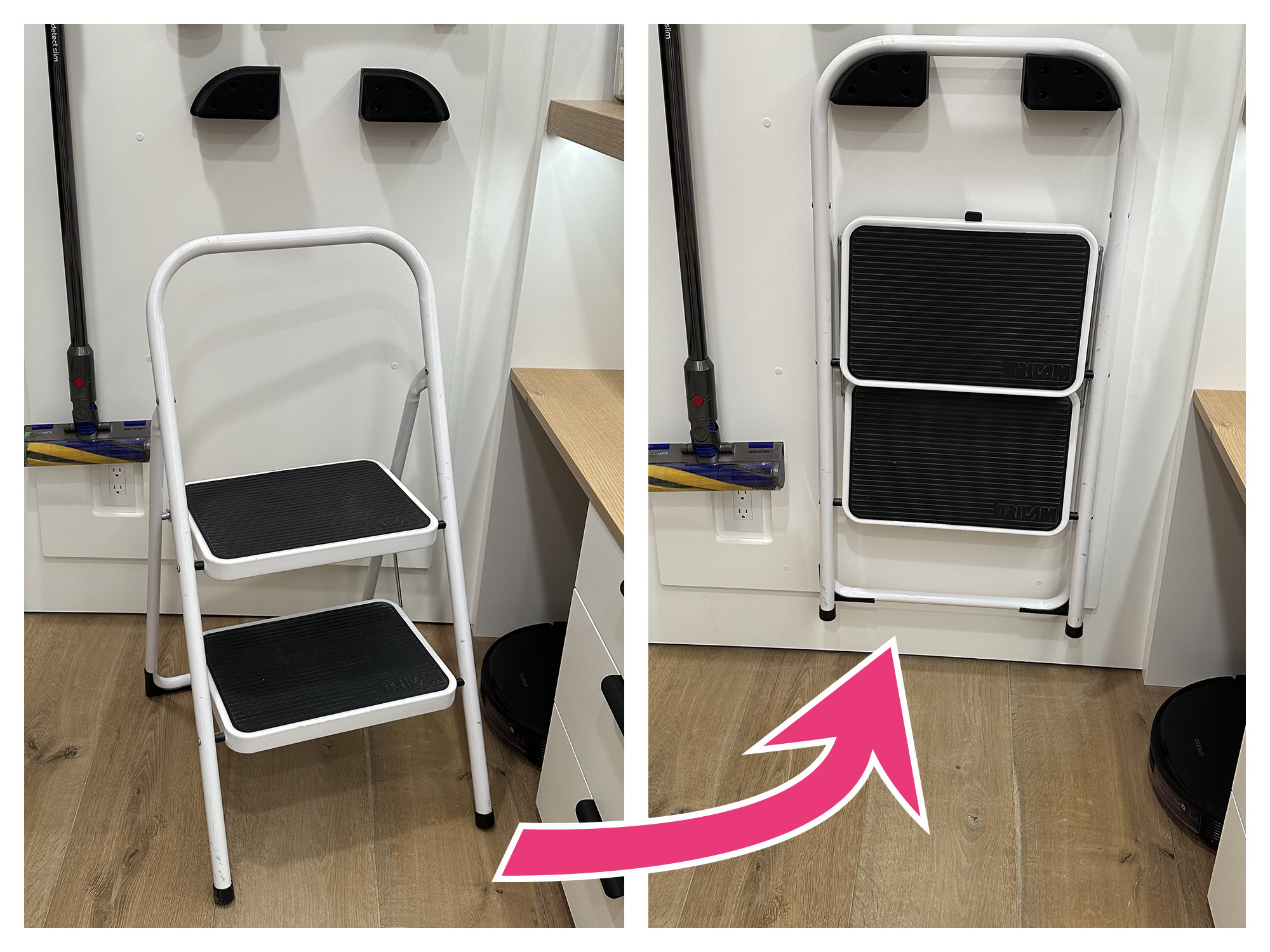 Miniatura 2 do modelo 3D Step Stool Wall Mount