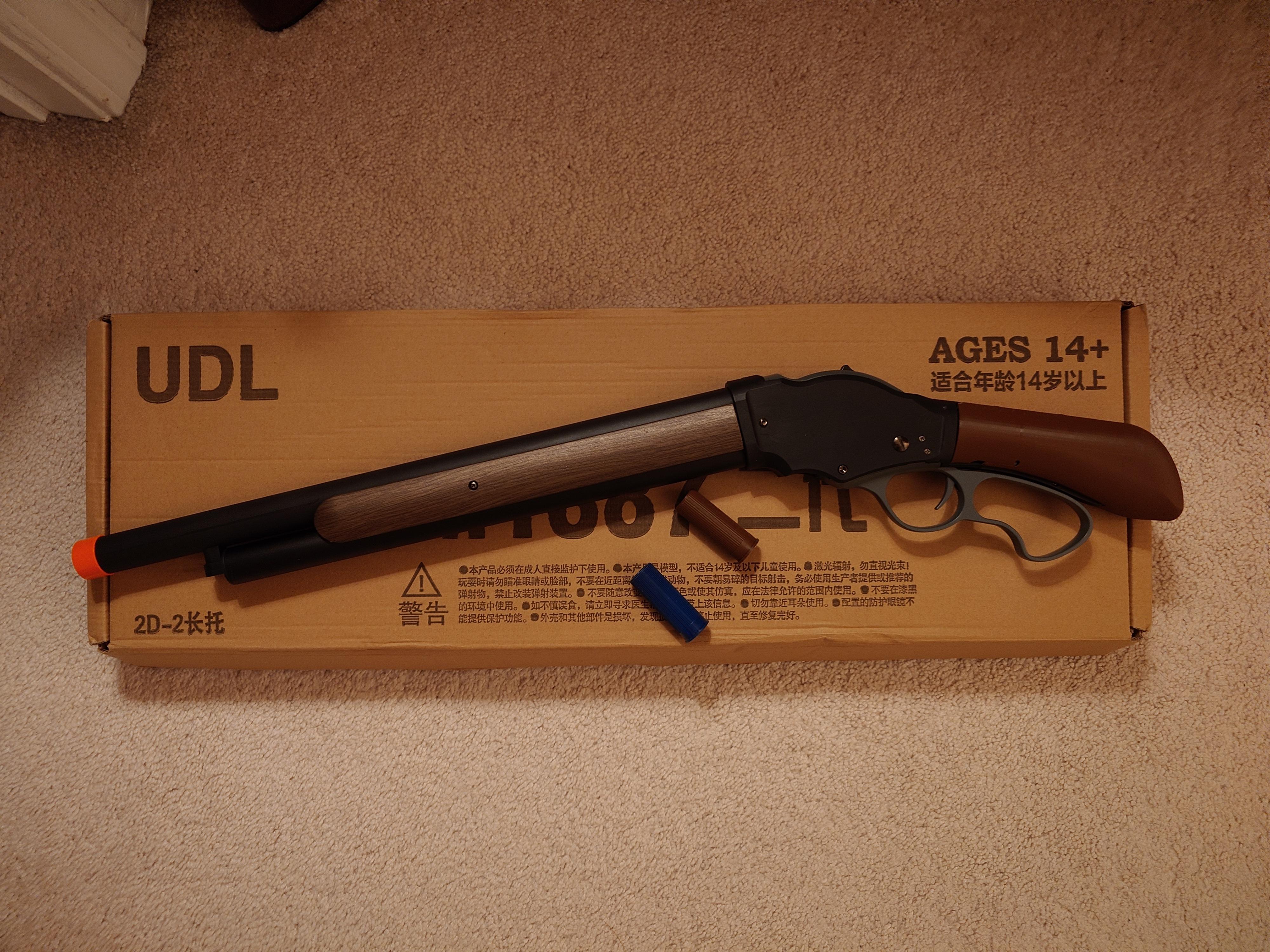 Bird's Head Grip for M1887 Shotgun Dart Blaster