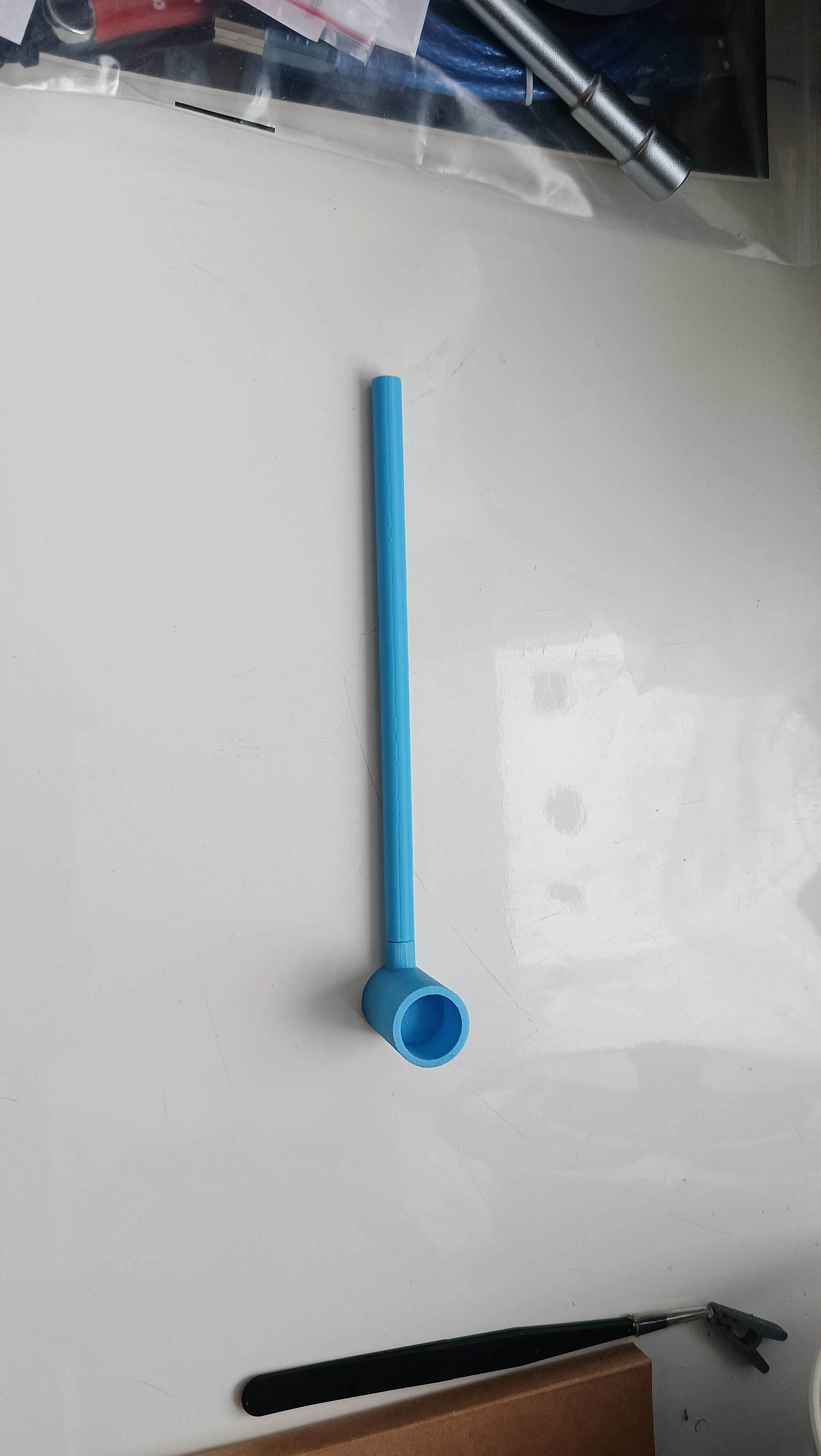 Powder measuring spoon