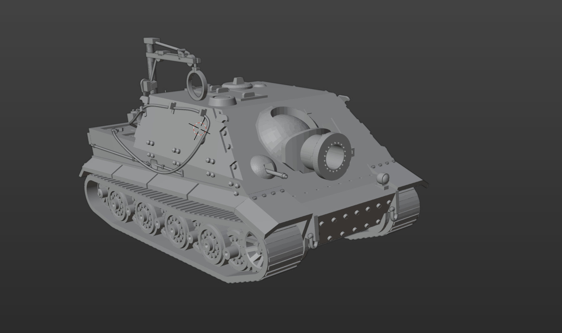 380mm Sturmörser (Sturmtiger Tank) with Crane and Stowage