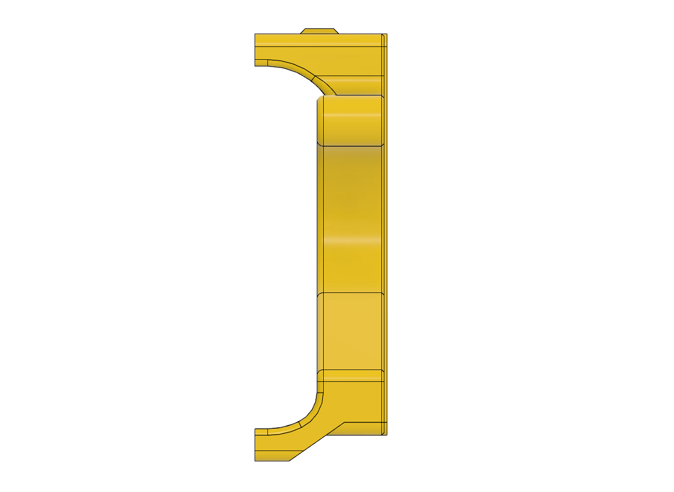 Voron 2.4 350mm Rear Skirts with Hex Infill — miniatura 3