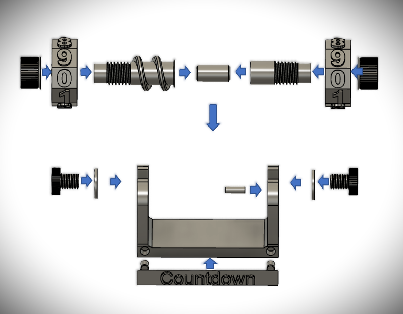 Event Countdown with Hexagon Wheels — miniatura 3