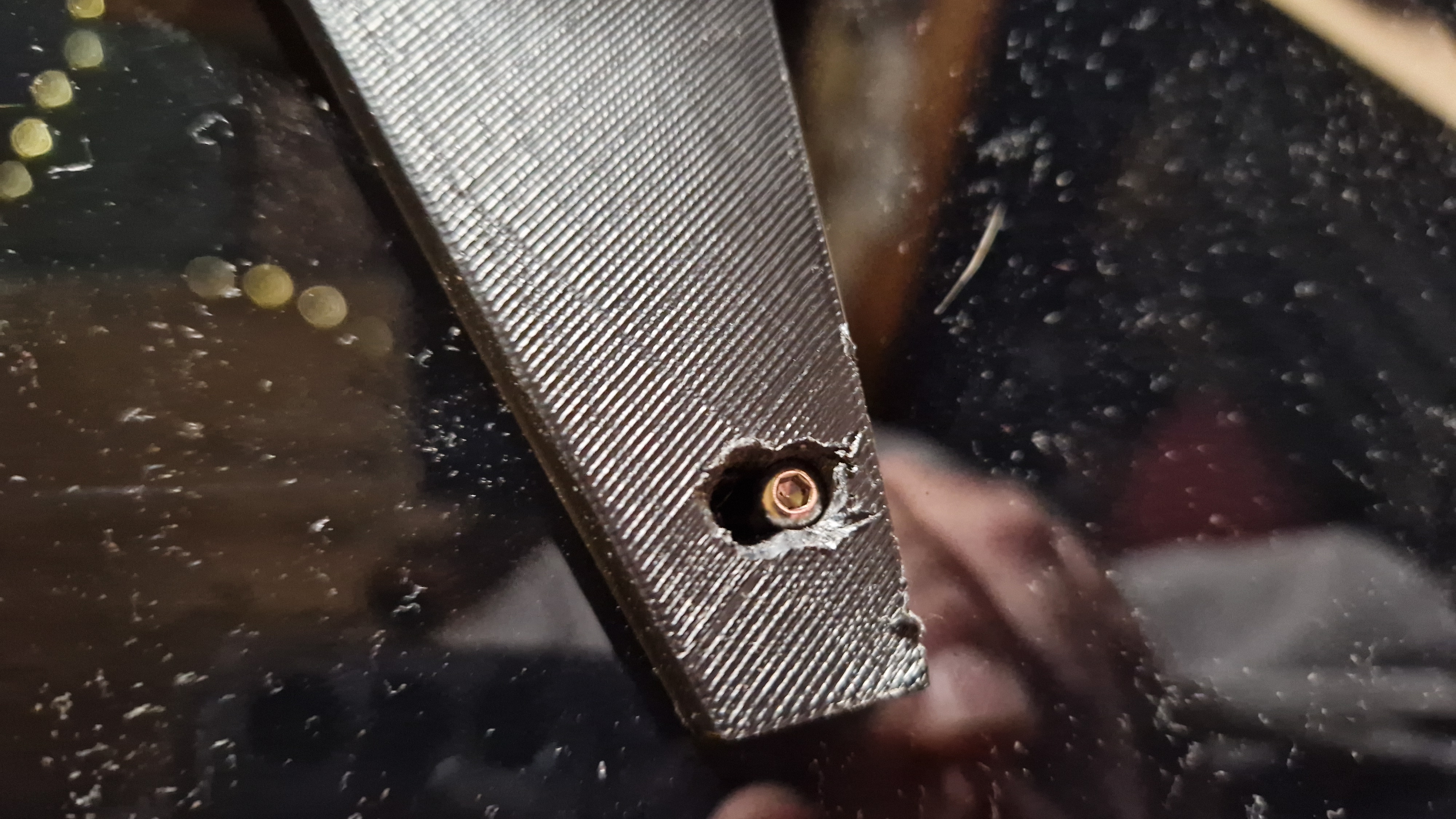 Creality K1C top right side spool and sensor relocation