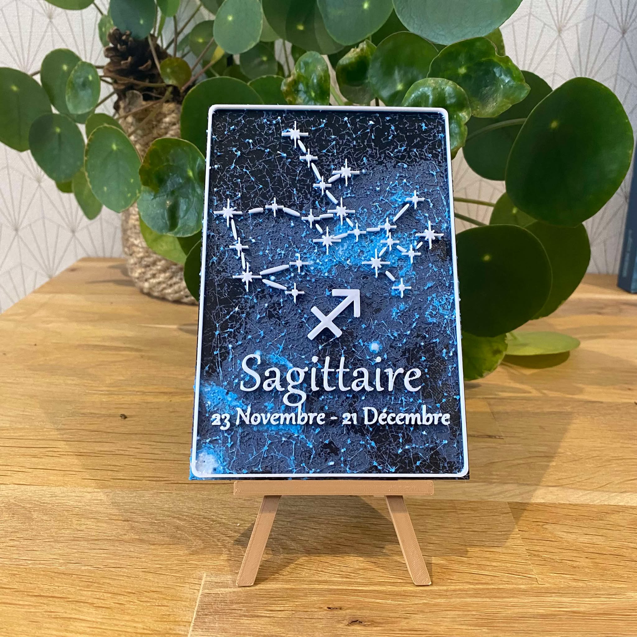 Sagittarius Astrology Card - English and French version