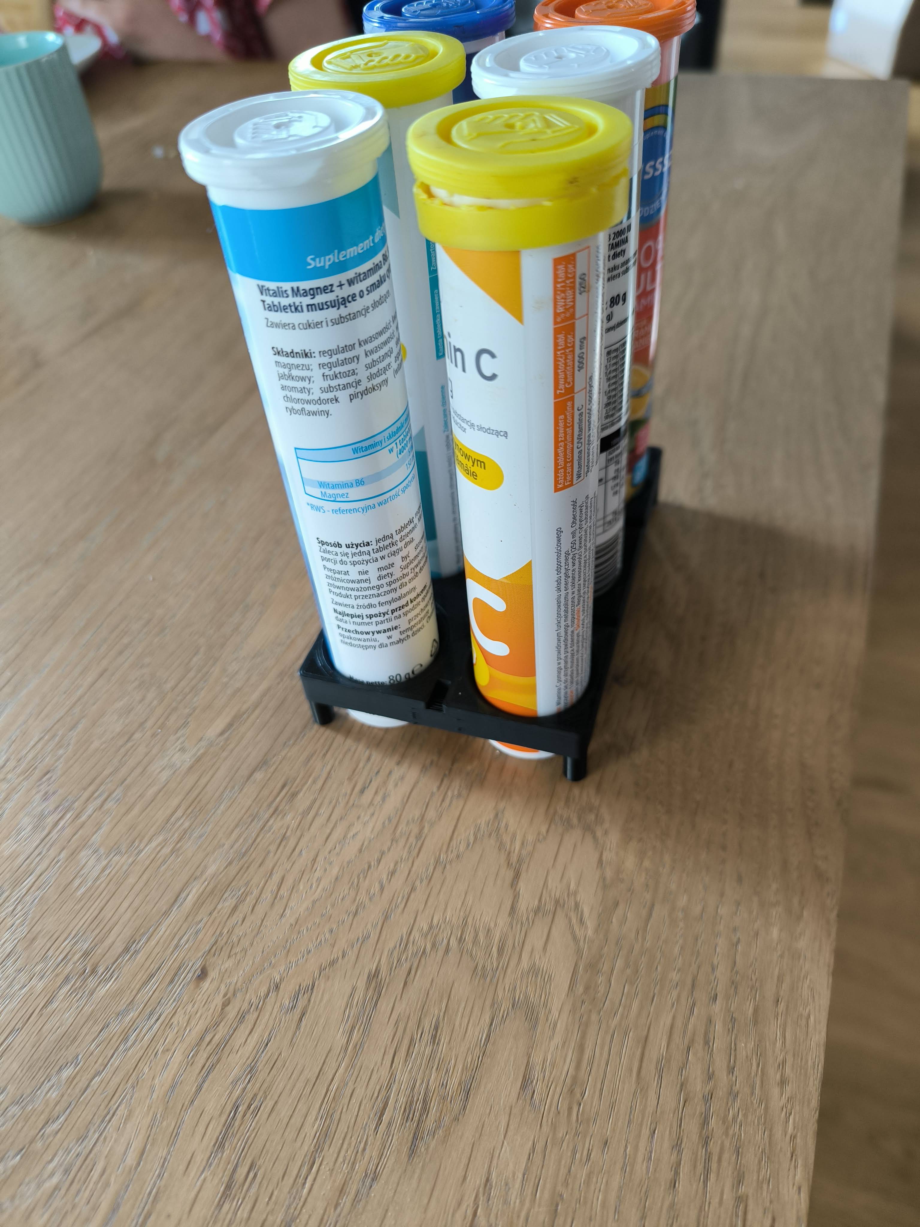 effervescent tablets holder