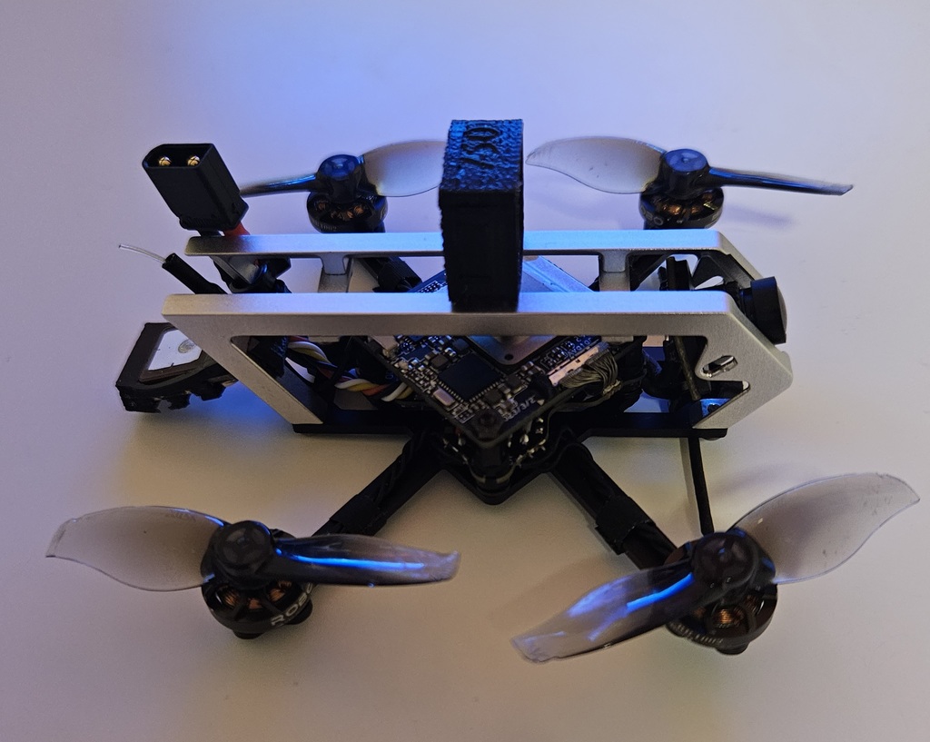 YMZFPV Lightning 2 GPS and VTX antenna mount