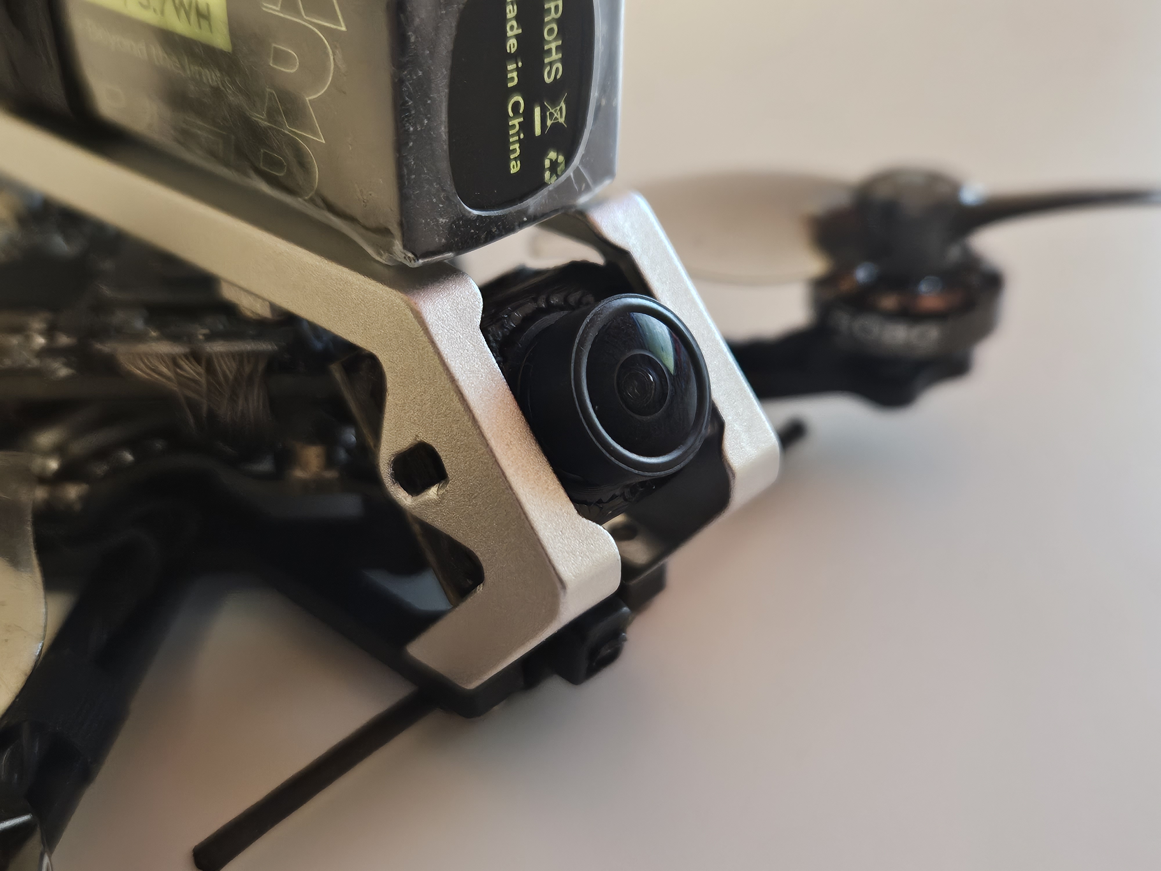 YMZFPV Lightning 2, 1S Walksnail Lite camera mount ( WalleFPV )