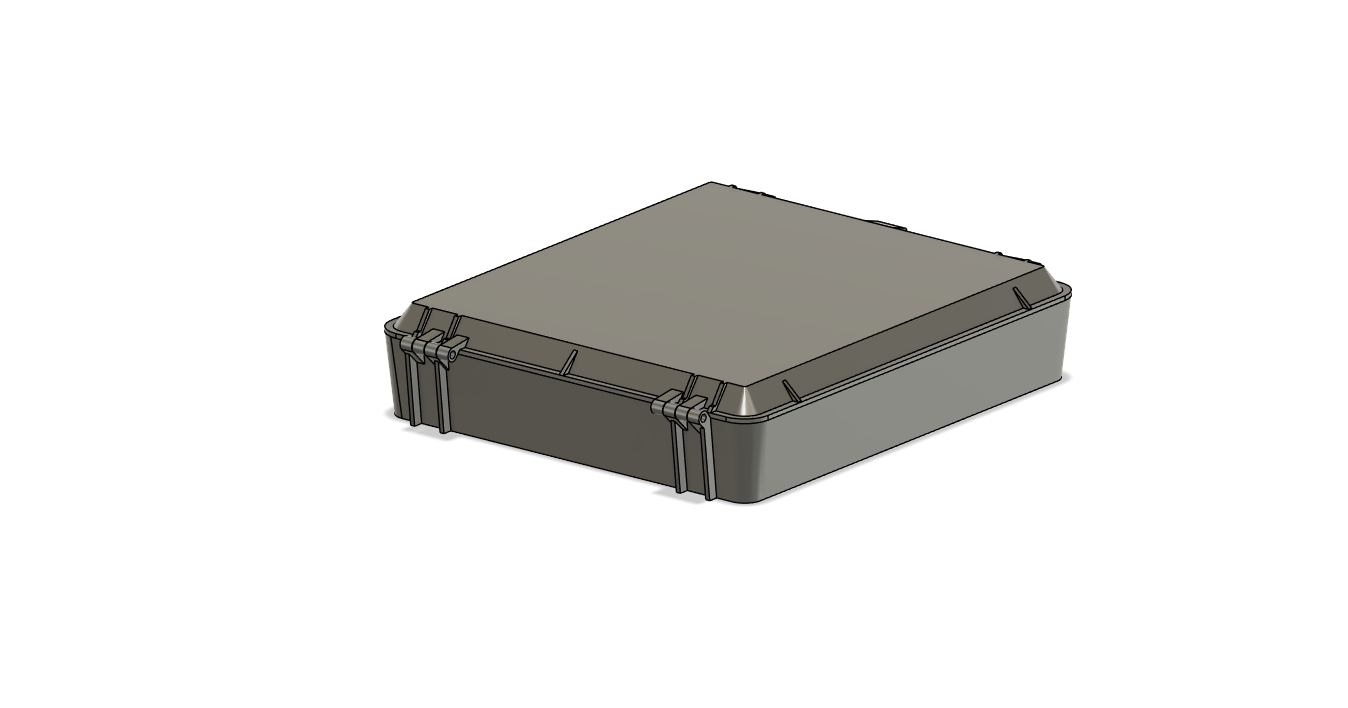 Miniatura 2 do modelo 3D 4" Long range FPV drone case