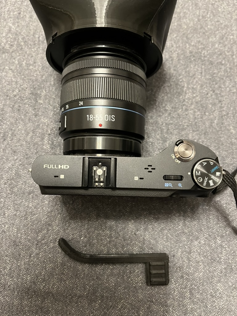 Camera Grip for Hot Shoe/Accessory Shoe