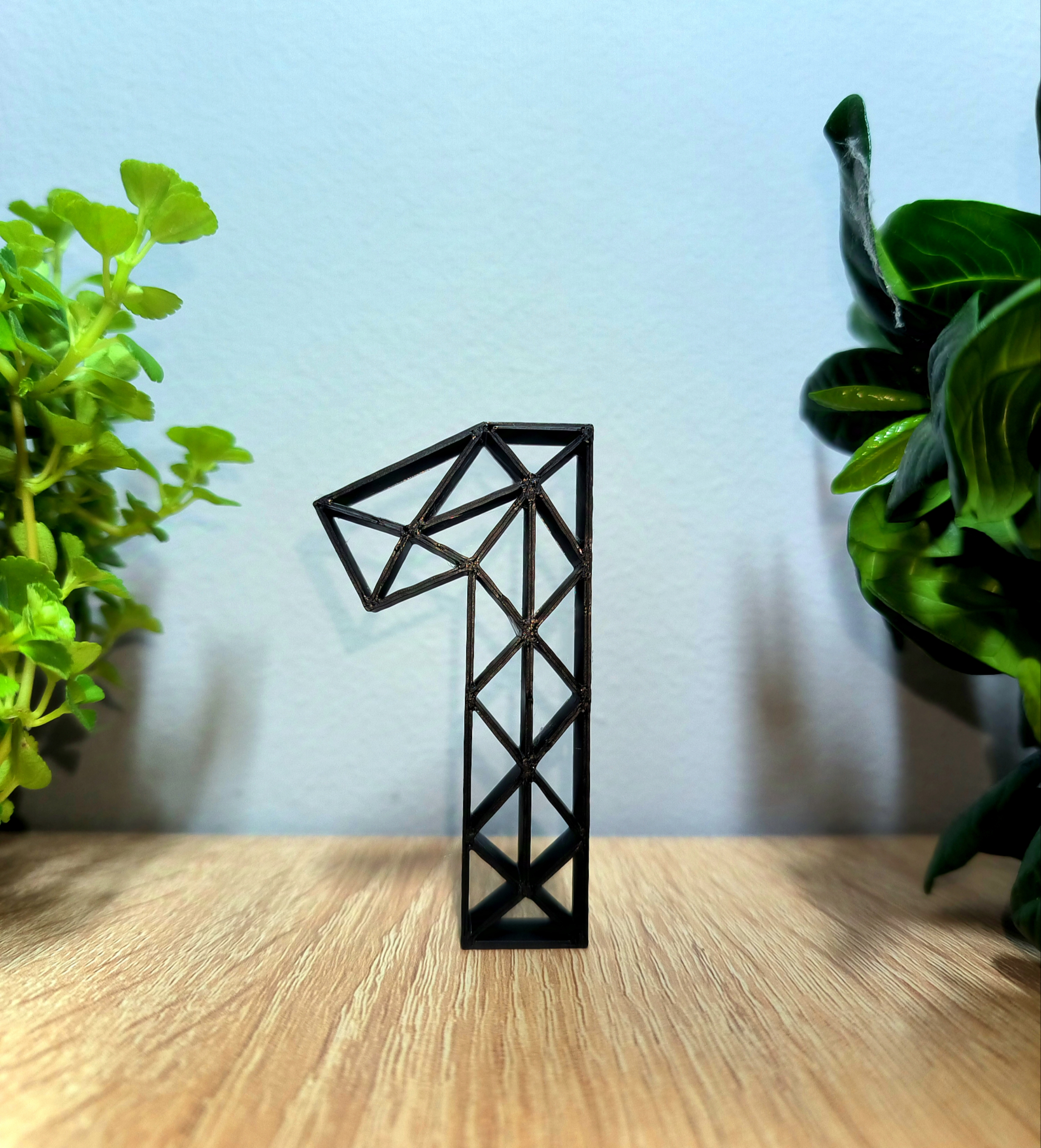 Miniatura 3 do modelo 3D Geometric Numbers