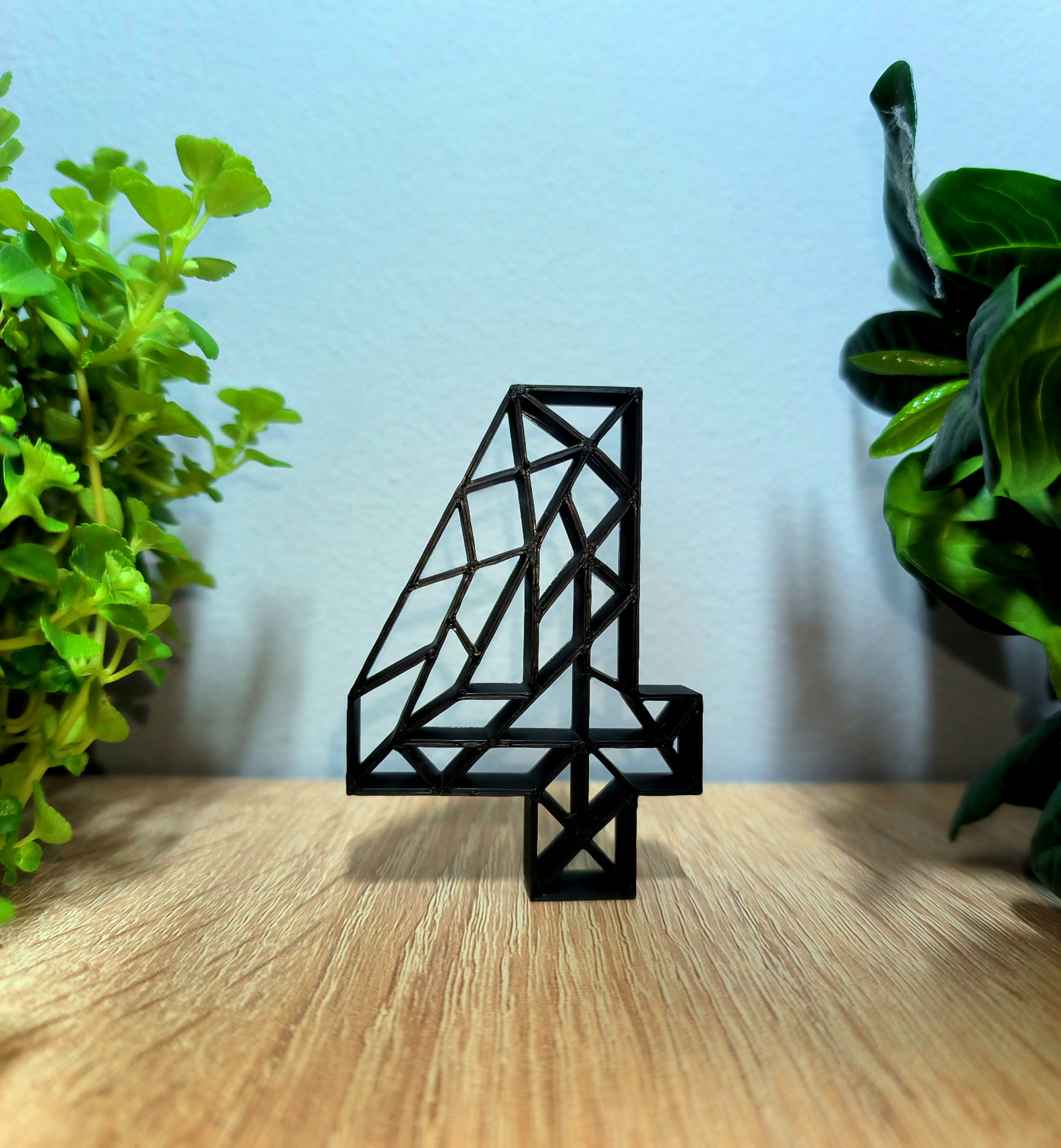 Miniatura 6 do modelo 3D Geometric Numbers