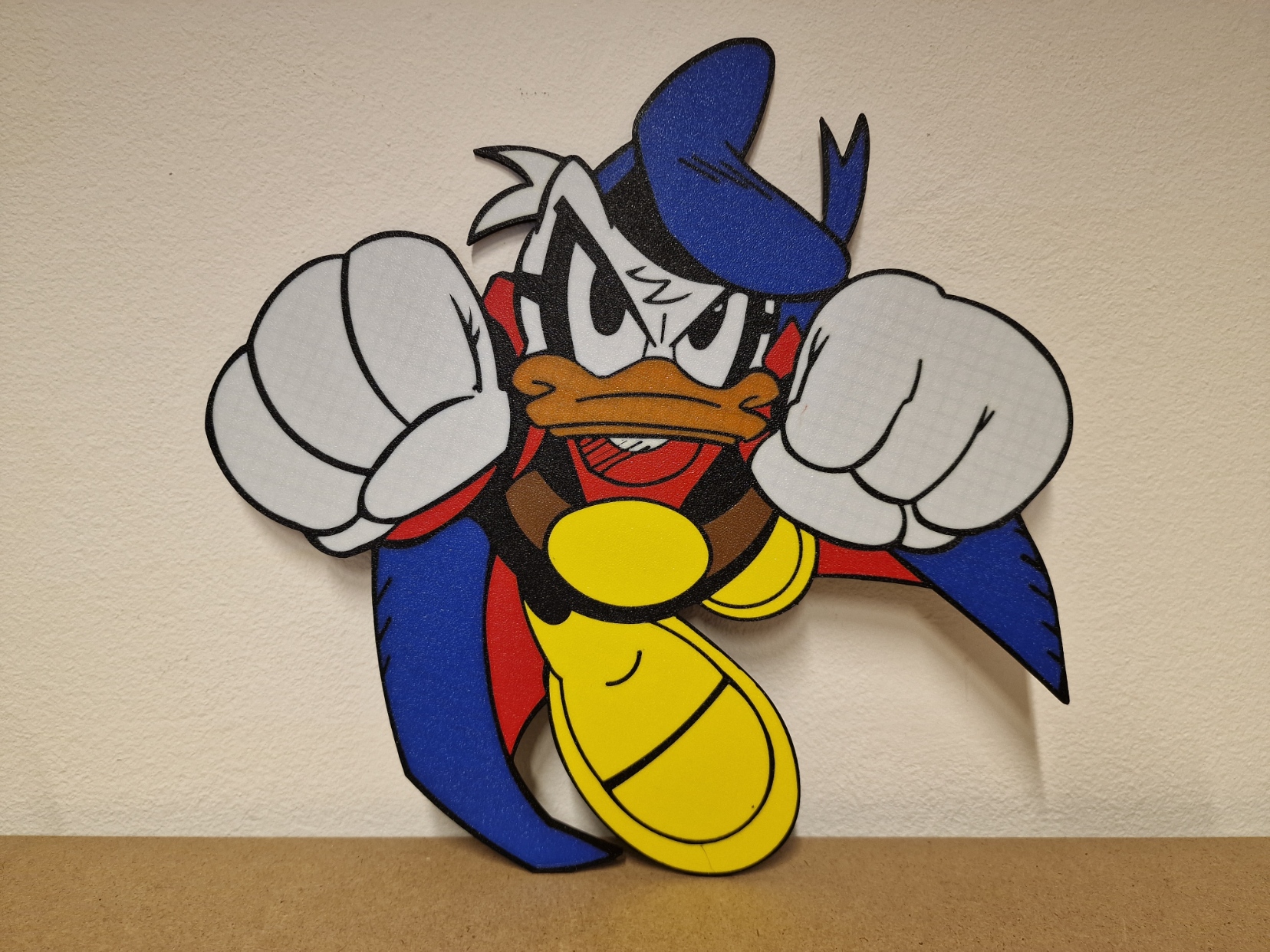 PPK, Paperinik; flat with colors