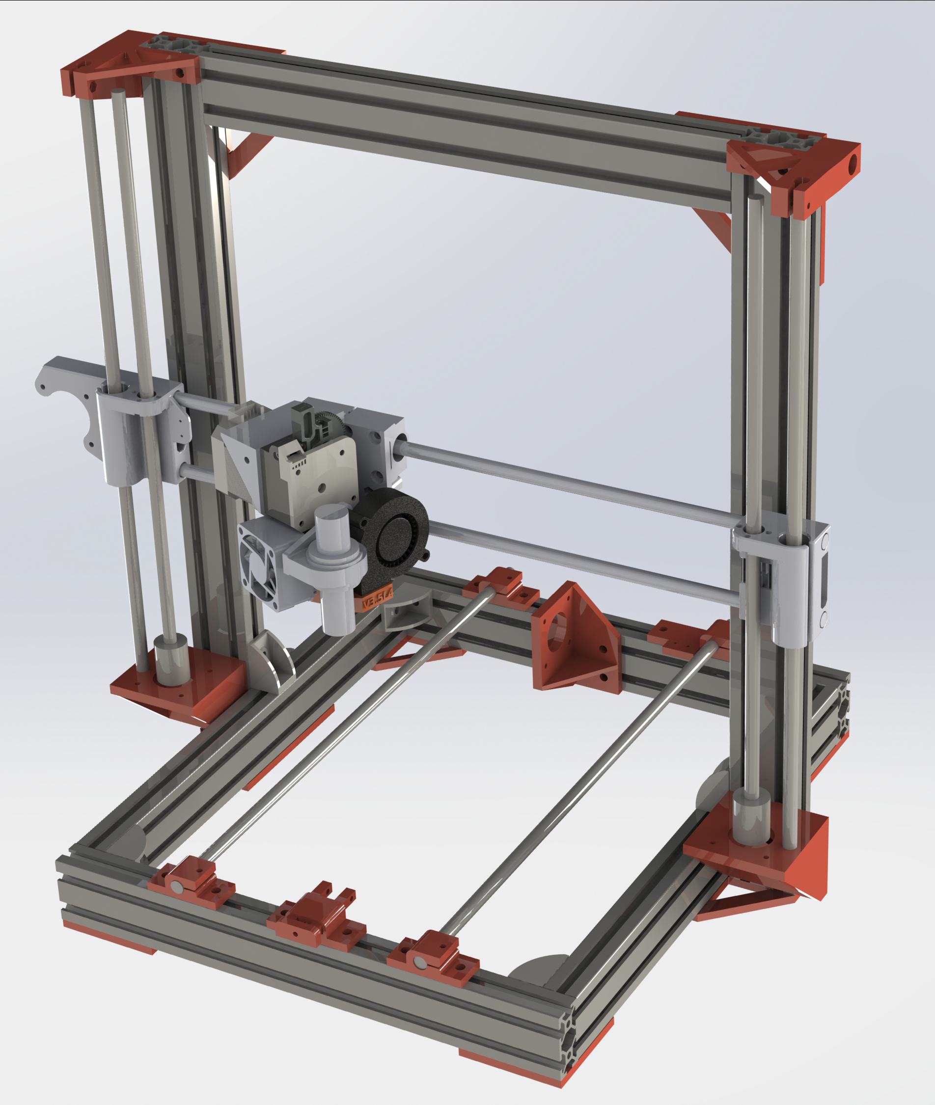 E3D V6 Mount — thumbnail 3