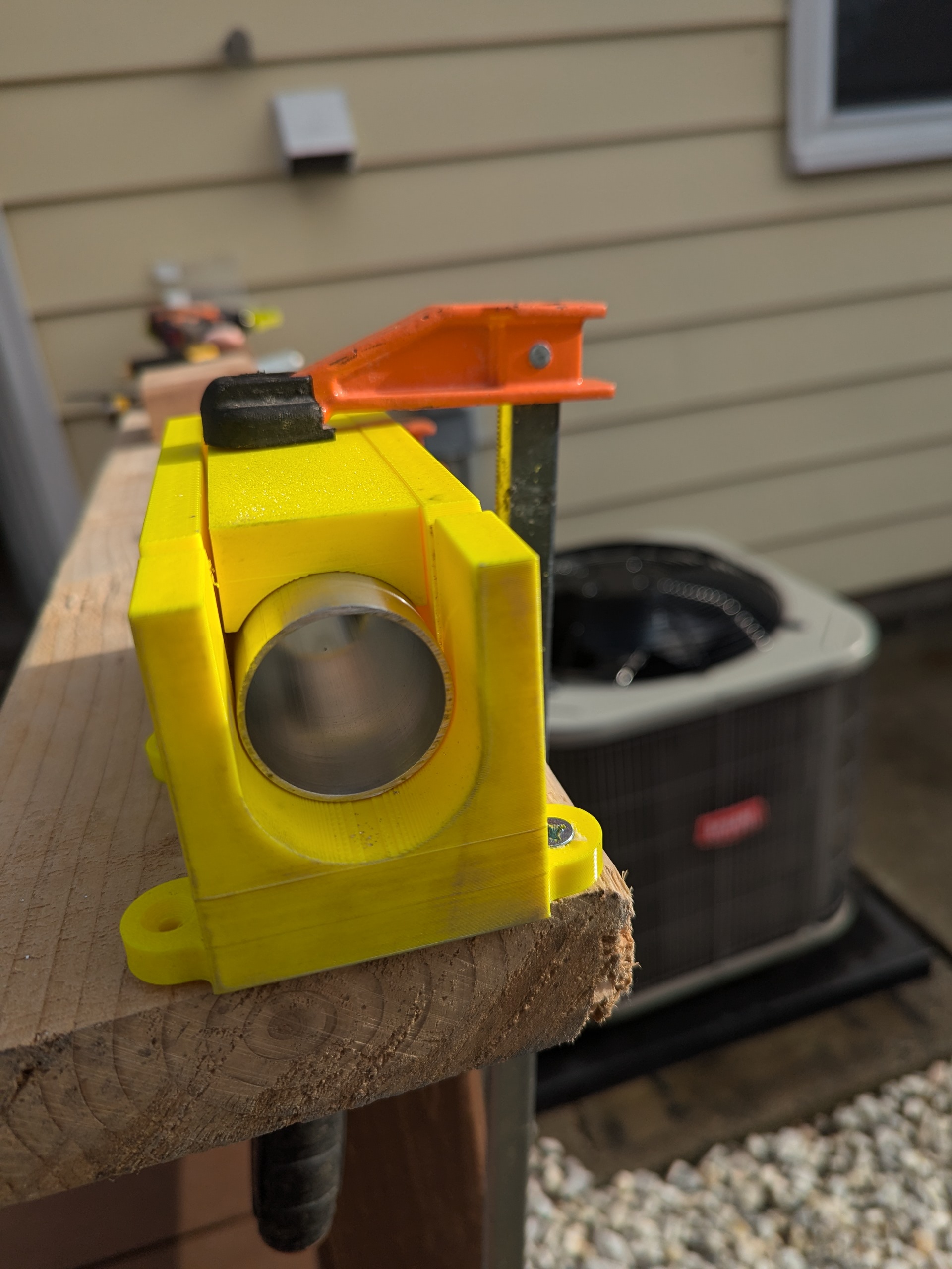 1.5" Plunger Tube Miter Box Jig