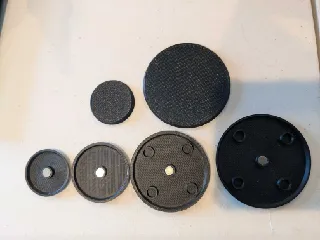 mini bases with magnet slots