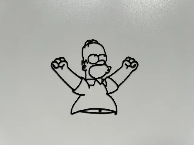 Homer Simpson Wall Art #1