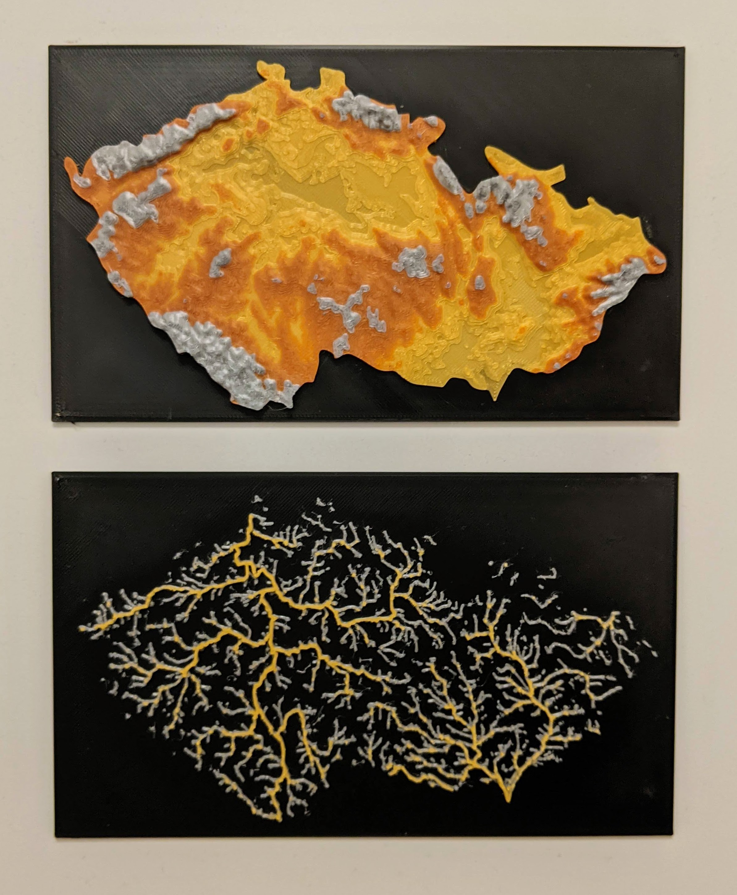 Czech Rivers Map — thumbnail 3