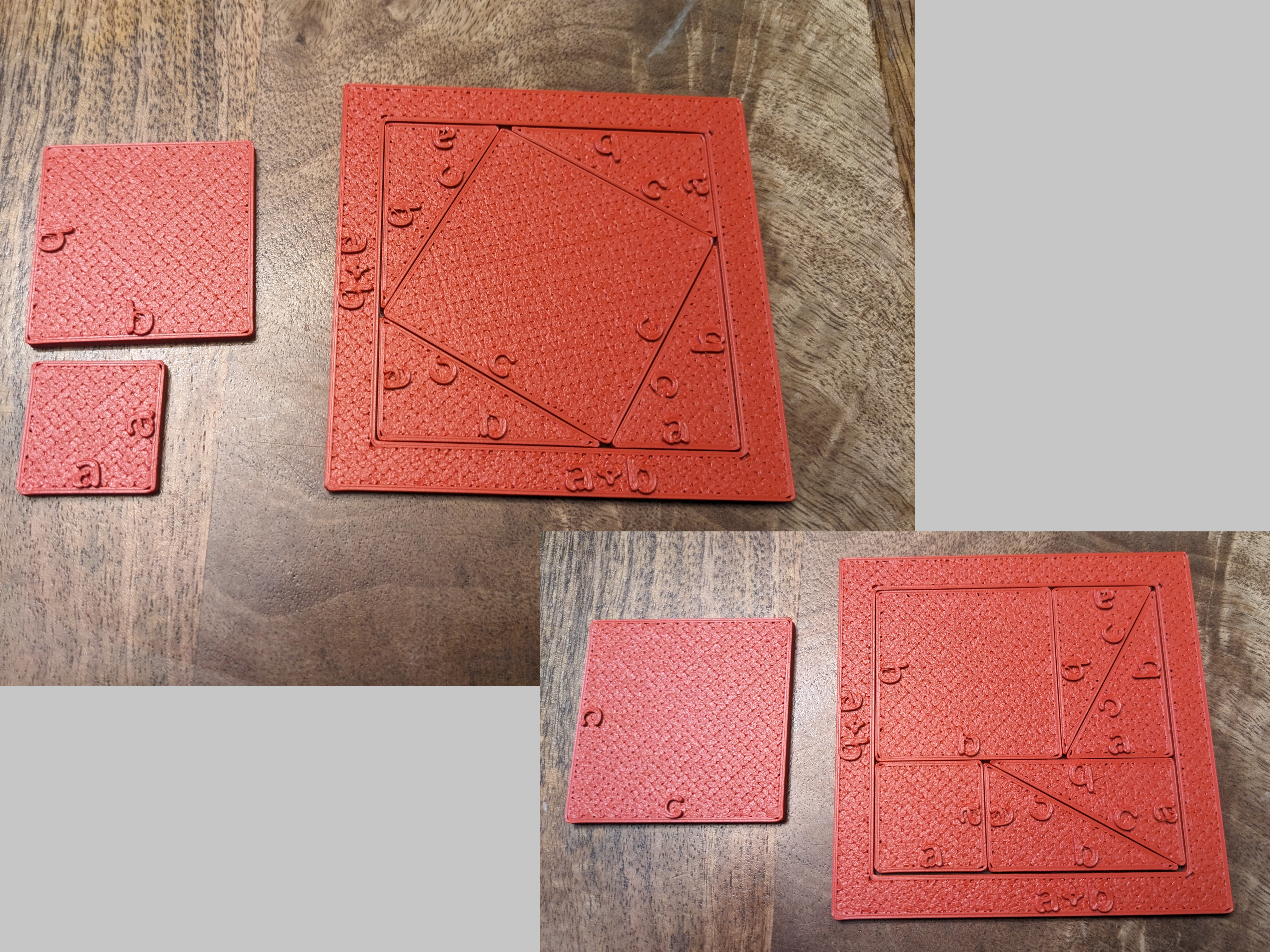 Parameterized Visual Proof of the Pythagorean Theorem