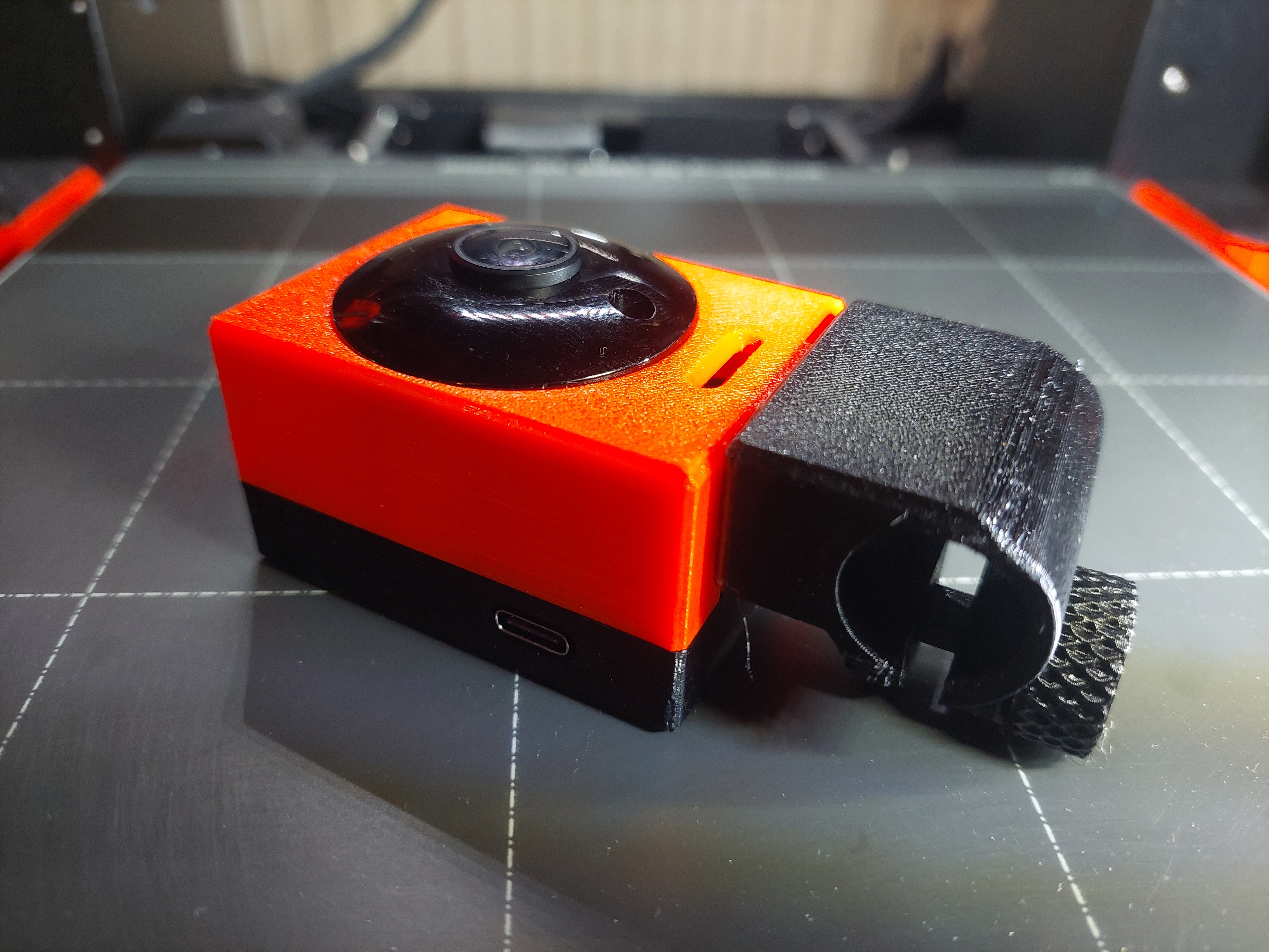 Clamp/Holder for "My Prusa Buddy3D Cam Final Solution" for Prusa MK4/MK4S 3D model thumbnail