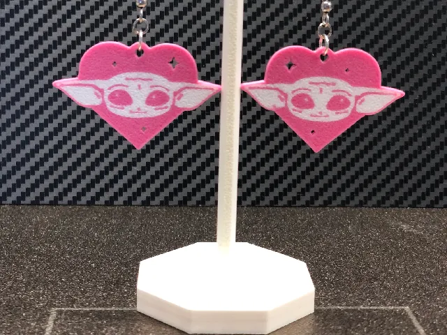 Baby Yoda earrings