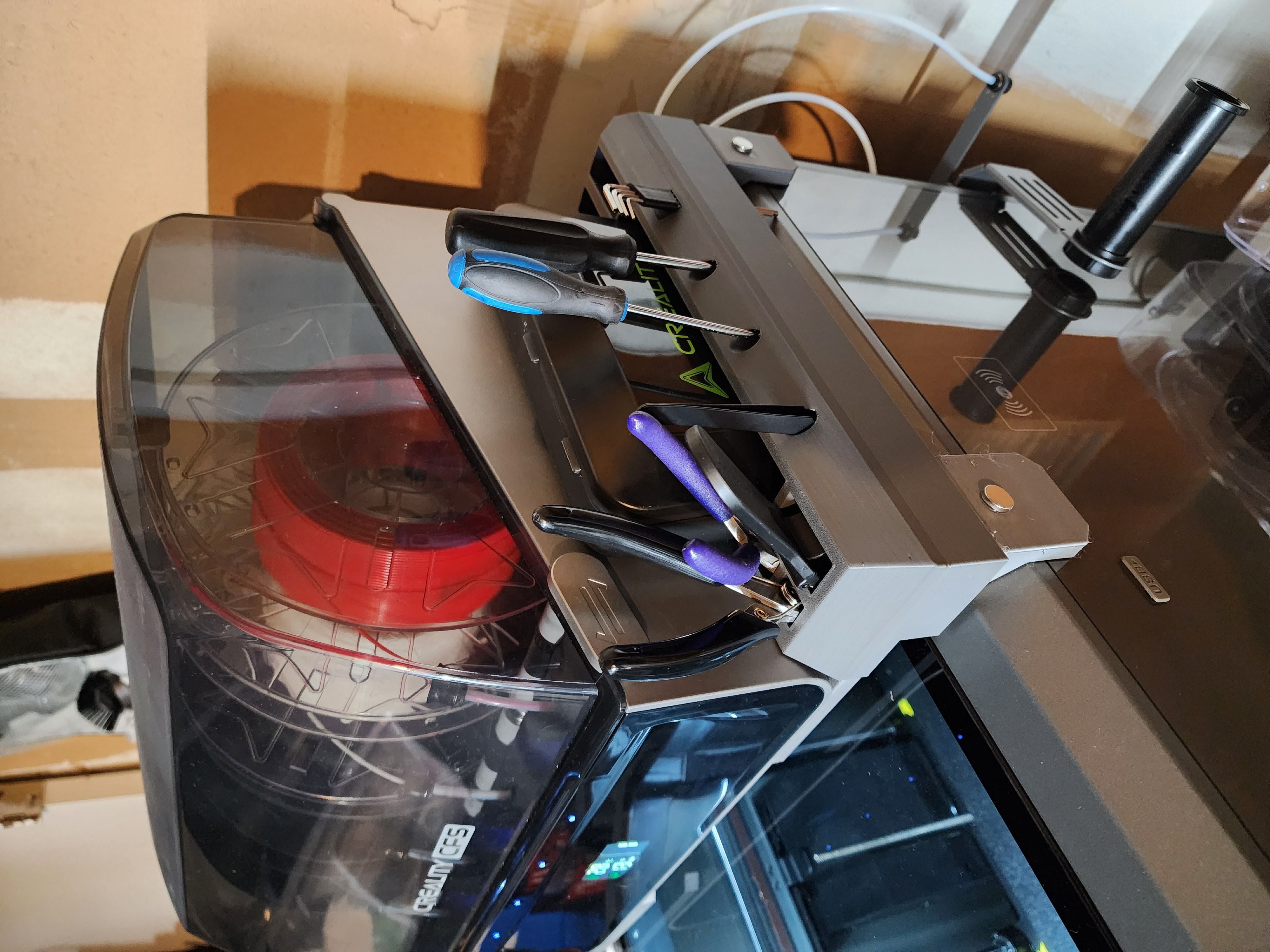 Tool Storage add-on for K2 Plus CFS Holder
