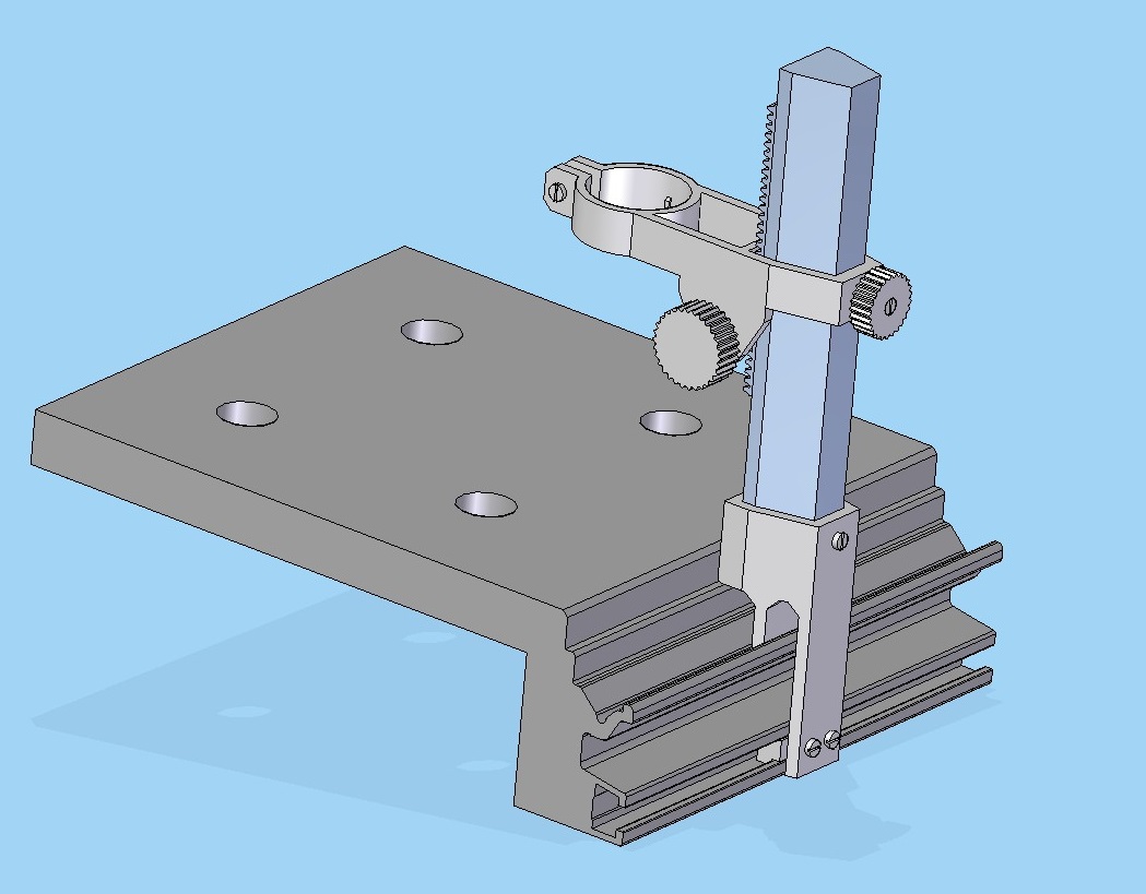 Adapter pro stůl Festool stojanu mikroskopu (Microscope stand festool adapter)