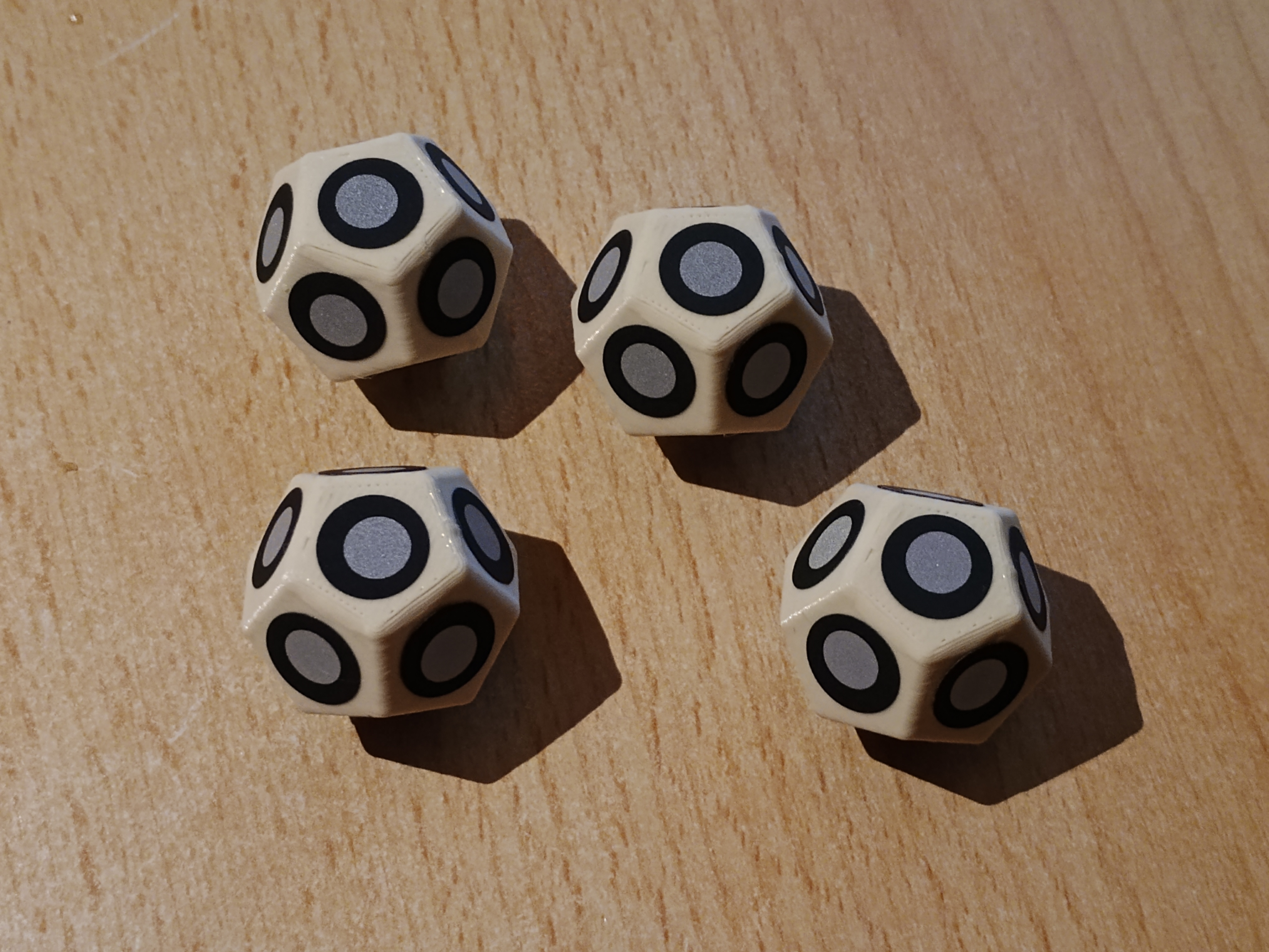 3D scan tools - dodecahedron marker holder