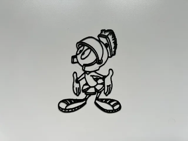 Marvin The Martian Wall Art #1