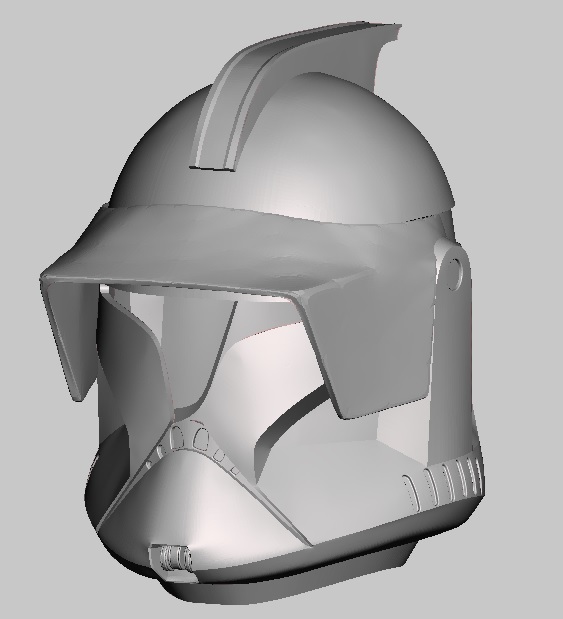 Miniatura 3 do modelo 3D Clone Trooper Phase 1 Visor 