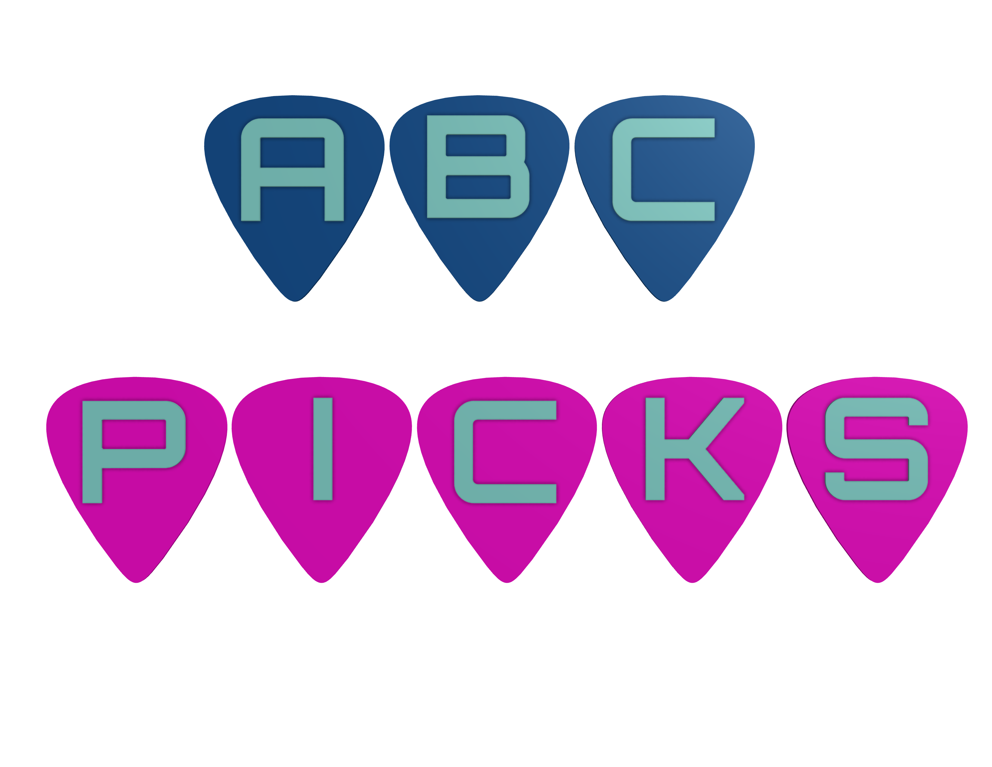 ABC guitar picks