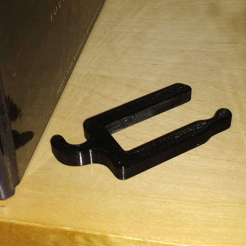 Strengthened shelf hook for IKEA Billy