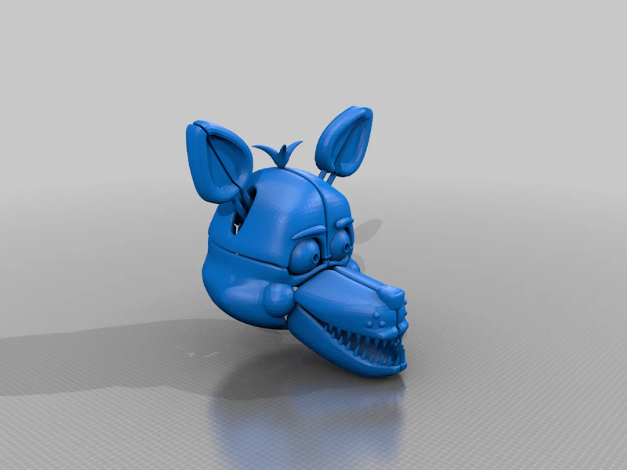 STL file Nightmare Foxy ( Five Nights At Freddy / FNAF ) 🎮・3D printable  model to download・Cults