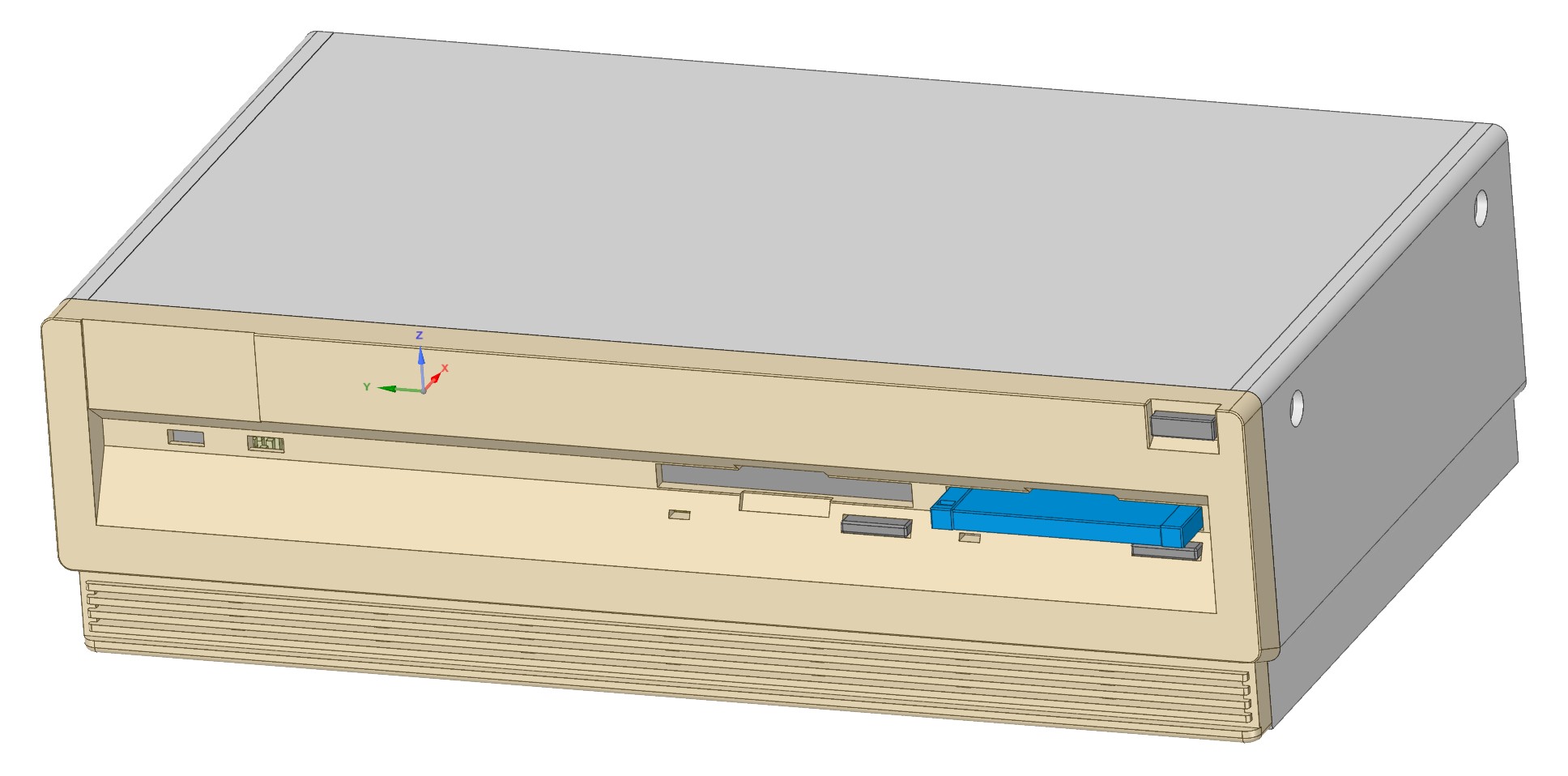 Amiga 3000 case for Raspberry Pi 5