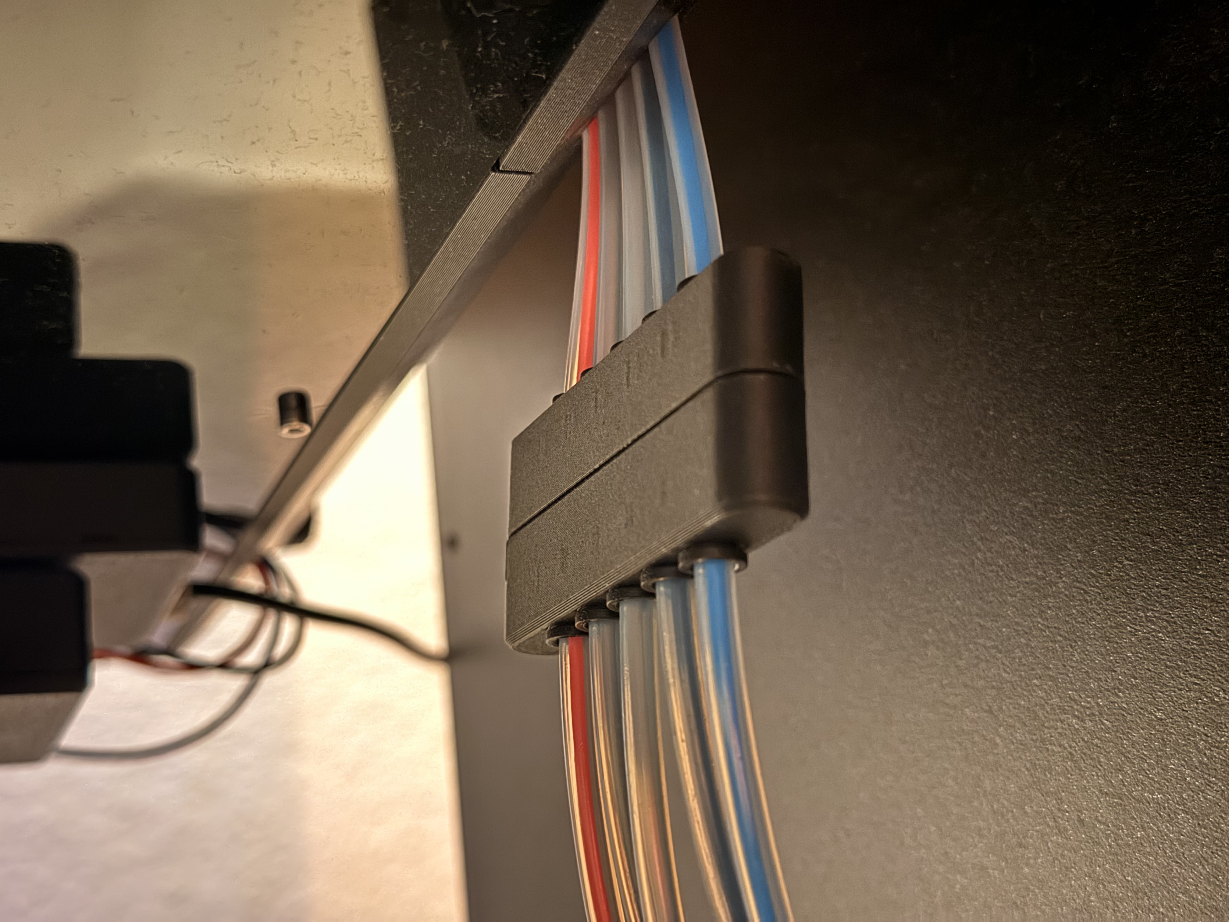 PTFE connector (Un)original Prusa Drybox (magnetic quick connect)