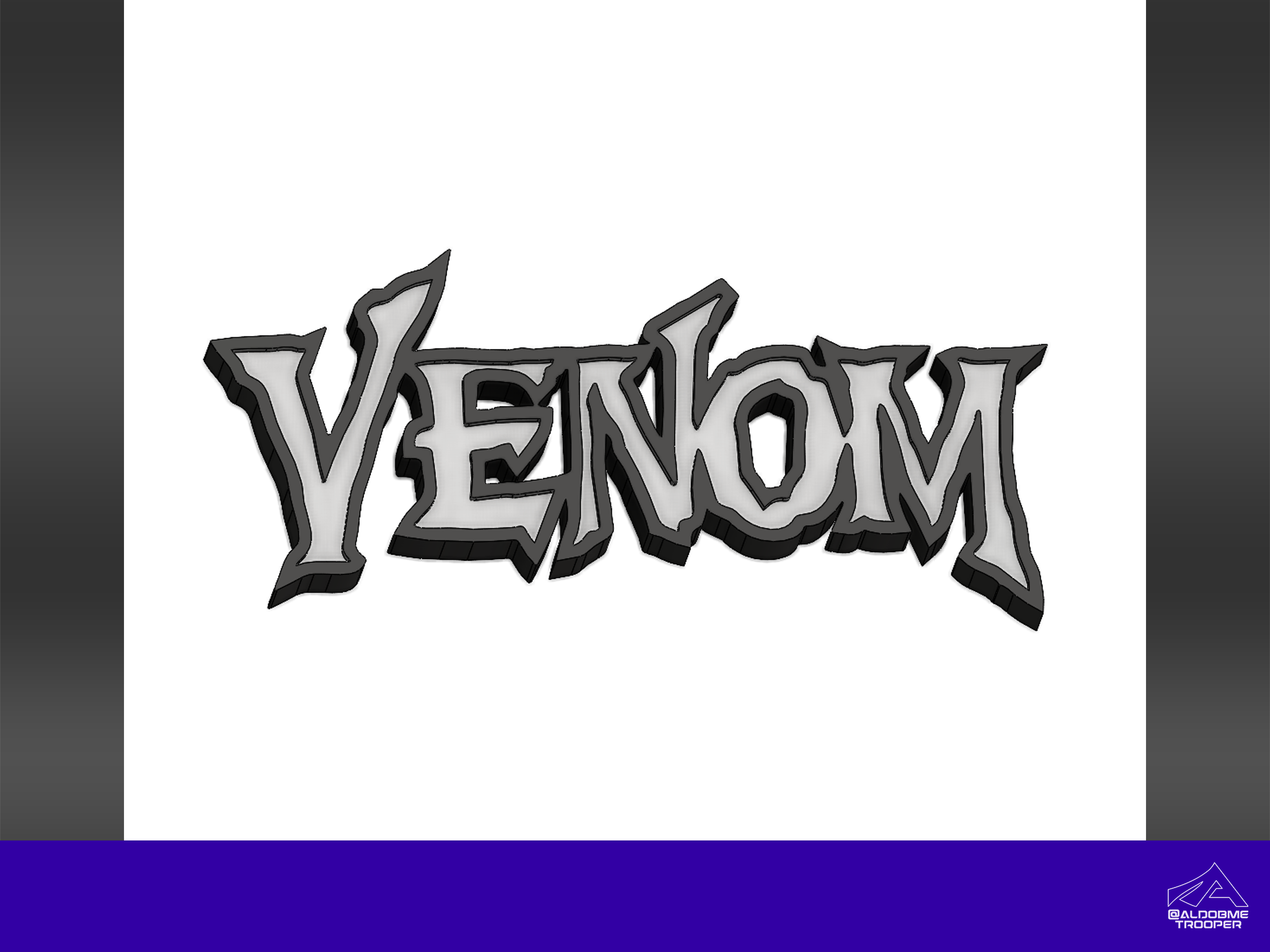 Venom 3D logo